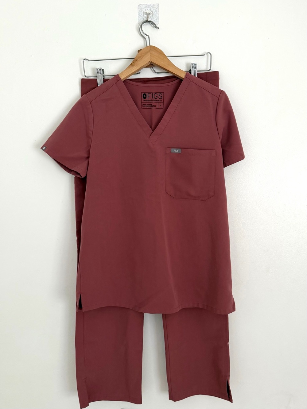 Figs Mauve Scrub Set